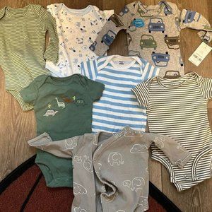 Brand new never worn 3 month onsies